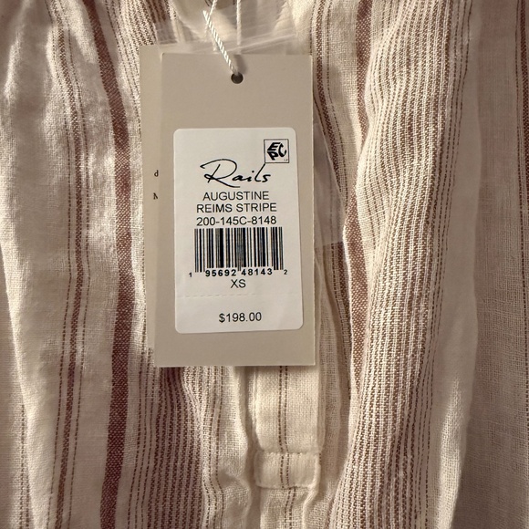 NWT RAILS Augustine Reims Stripe Dress - Picture 3 of 3